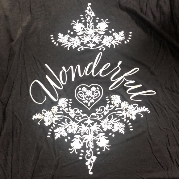 Black Open Back T-Shirt - Picture 5 of 5